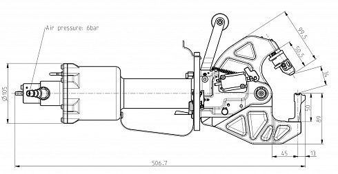 Пневматический инструмент RIVCLINCH® RC 0404 IP